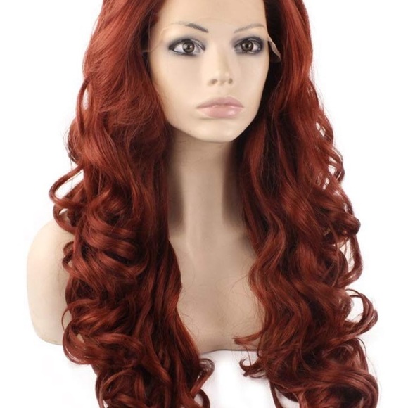 ?24”  COPPER CURLY LACE FRONT WIG? *NWT*
?? main image 5
